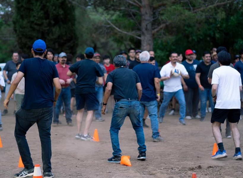 Área destinada para eventos masivos