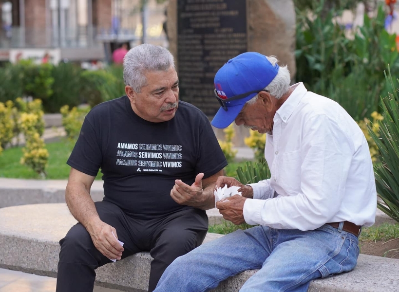 Zona segura y ordenada para accesos y movilidad